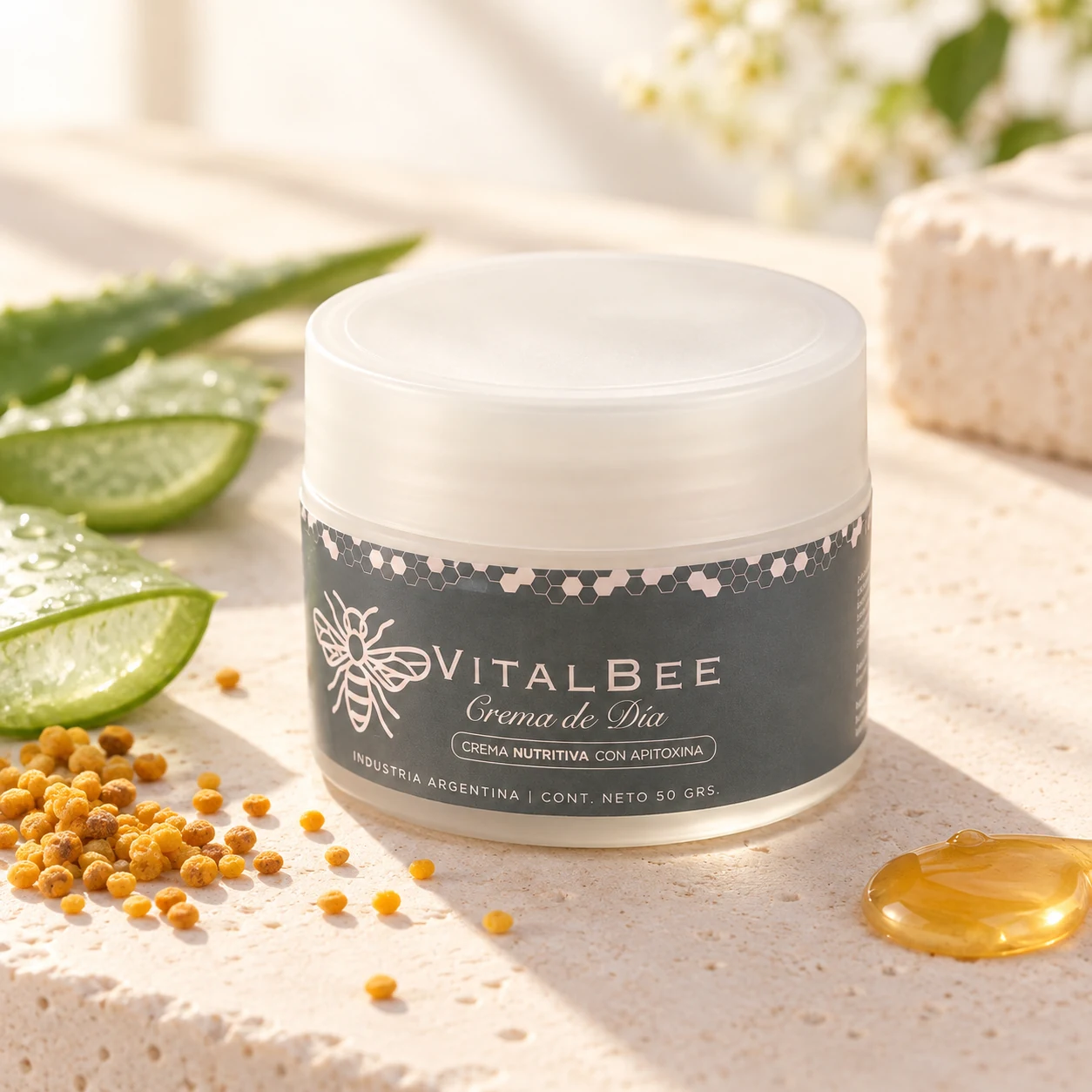 Crema de Día VitalBee con apitoxina